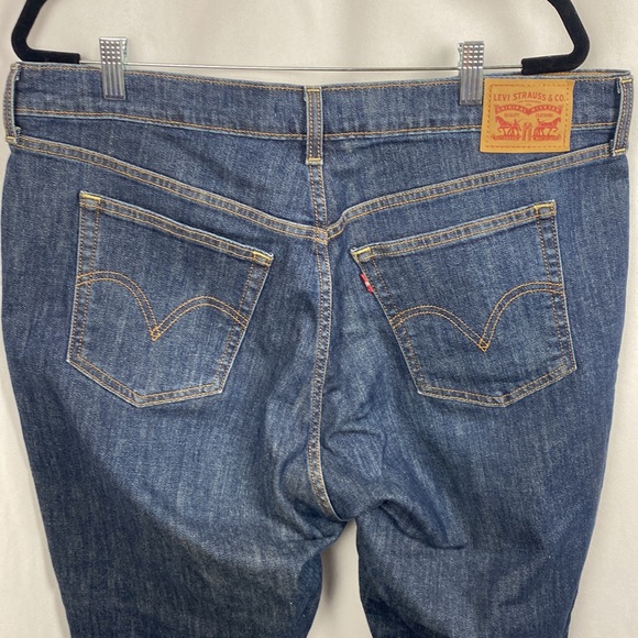 Levi's Wedgie Icon Fit Salsa Dark Stone Skinny - Size 18W - Picture 11 of 16